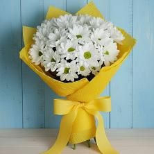 Букет цветов из:  Хризантемы в Троицкой Краснодарского края