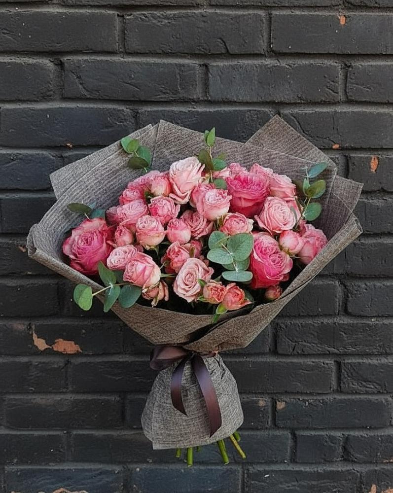 Букет цветов из: Розы в Троицкой Краснодарского края