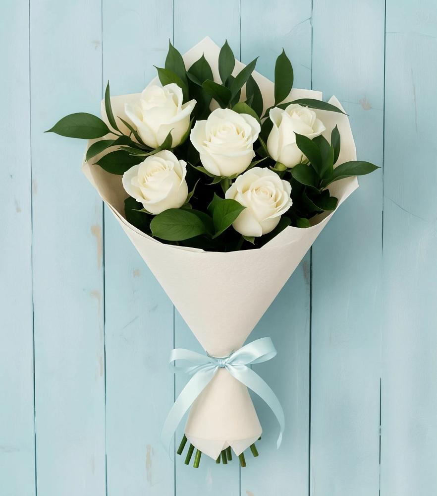 Букет цветов из: Розы в Троицкой Краснодарского края