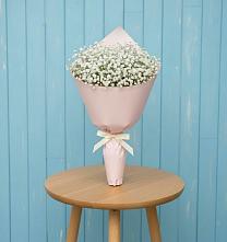 Букет цветов из:  Гипсофила в Троицкой Краснодарского края