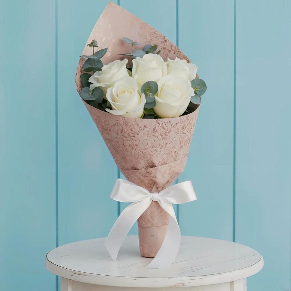 Букет цветов из: Розы в Троицкой Краснодарского края