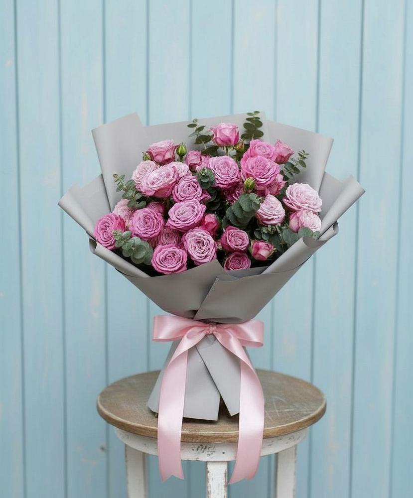 Букет цветов из: Розы в Троицкой Краснодарского края