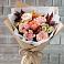 Букет цветов из: Гвоздики, Хризантемы и Розы в Троицкой Краснодарского края