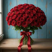 Букет Красные розы Блэк Меджик в Троицкой Краснодарского края
