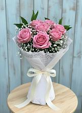 Букет цветов из:  Розы #REPLACE_PRED# Троицкой Краснодарского края