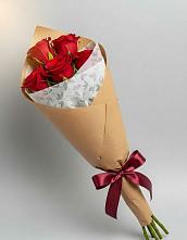 Букет цветов из:  Розы в Троицкой Краснодарского края