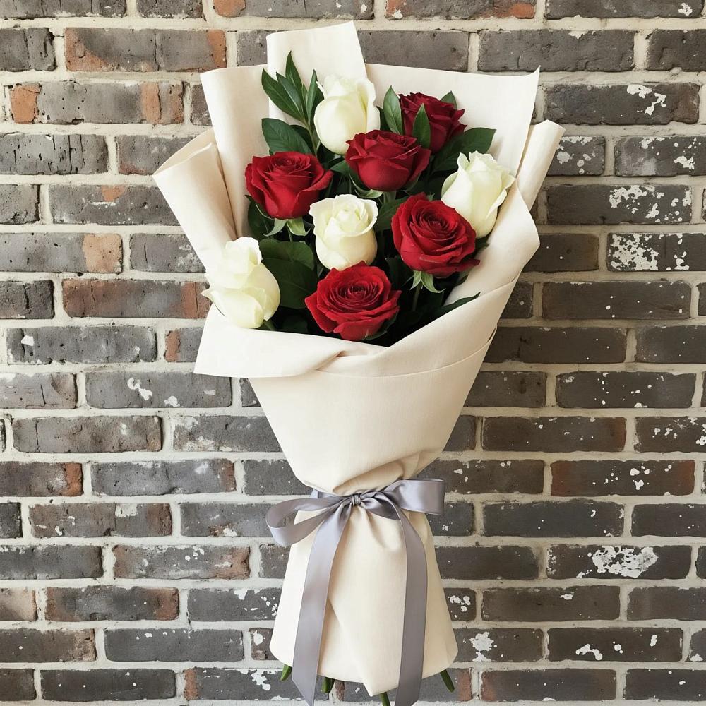 Букет цветов из: Розы в Троицкой Краснодарского края