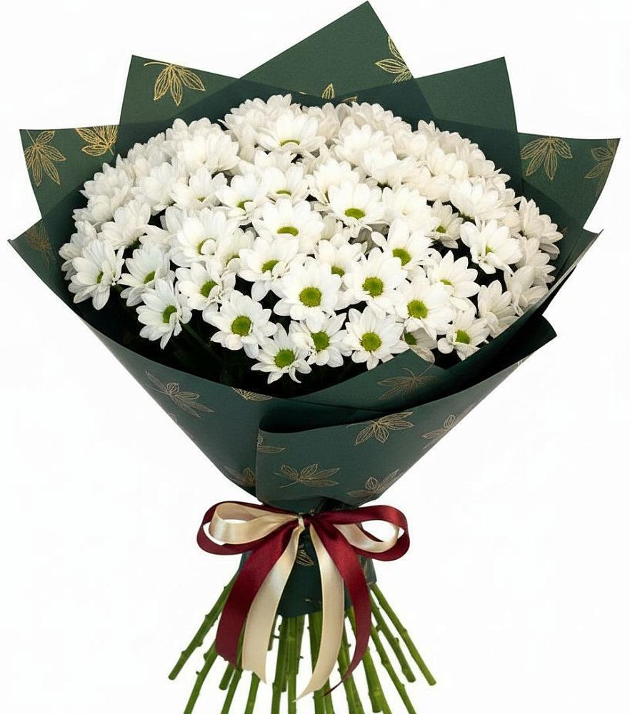 Букет цветов из: Хризантемы в Троицкой Краснодарского края