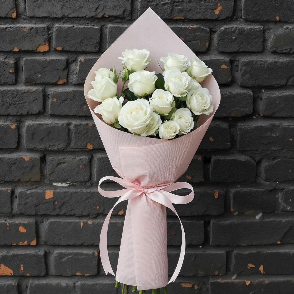 Букет цветов из: Розы в Троицкой Краснодарского края