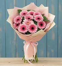 Букет цветов из:  Герберы #REPLACE_PRED# Троицкой Краснодарского края